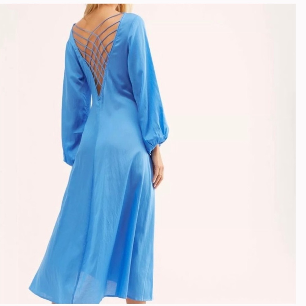 ⬇️🔥SALE NWT Free people later days midi dress - Picture 6 of 13